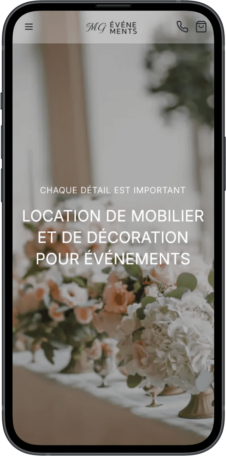 MG Événements mobile preview 1